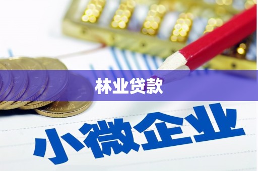 武平林业贷款