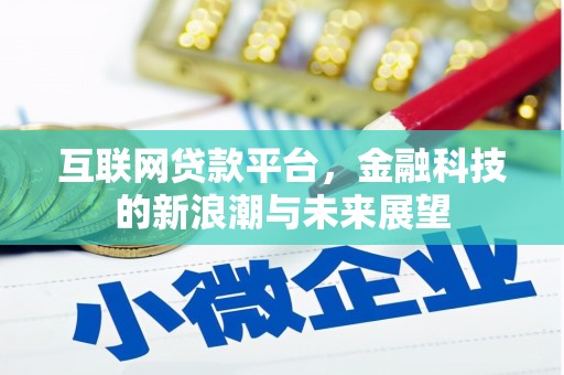 武平互联网贷款平台，金融科技的新浪潮与未来展望