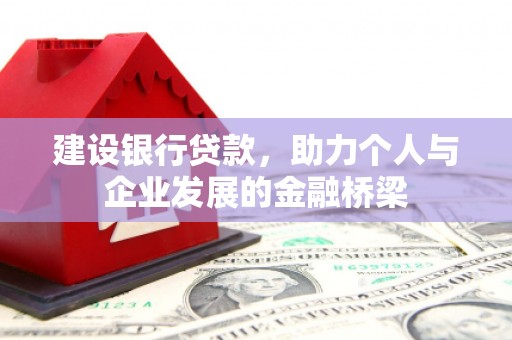 武平建设银行贷款，助力个人与企业发展的金融桥梁