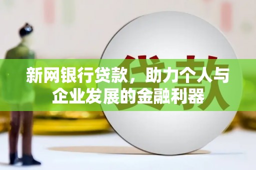 武平新网银行贷款，助力个人与企业发展的金融利器