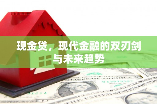 武平现金贷，现代金融的双刃剑与未来趋势