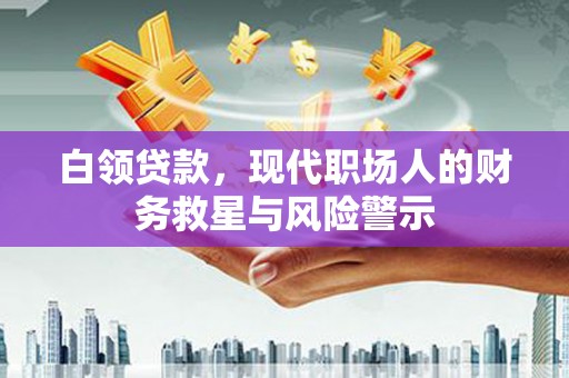 武平白领贷款，现代职场人的财务救星与风险警示