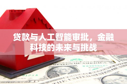 武平贷款与人工智能审批，金融科技的未来与挑战