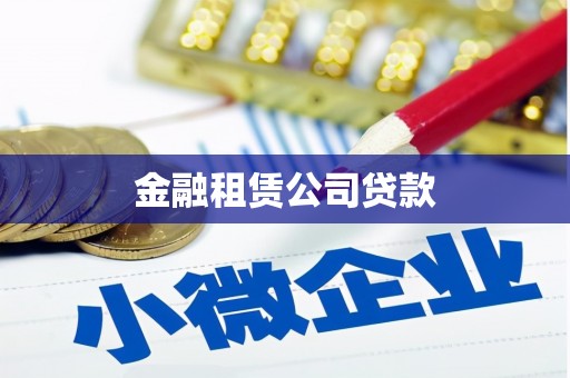 武平金融租赁公司贷款