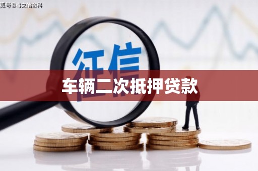 武平车辆二次抵押贷款