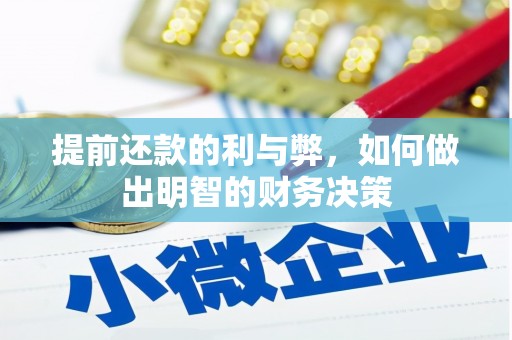 武平提前还款的利与弊，如何做出明智的财务决策