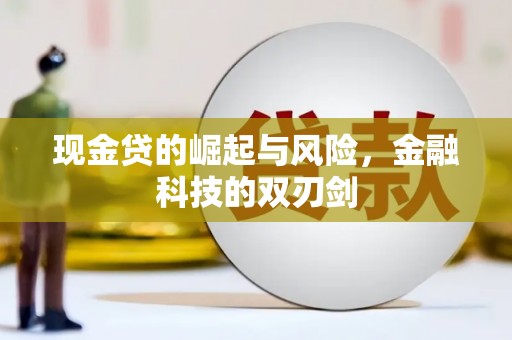 武平现金贷的崛起与风险，金融科技的双刃剑
