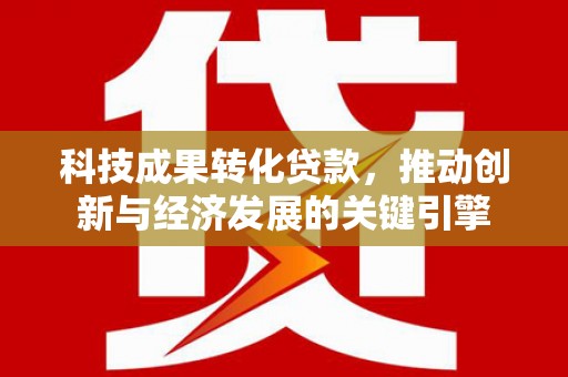 武平科技成果转化贷款，推动创新与经济发展的关键引擎