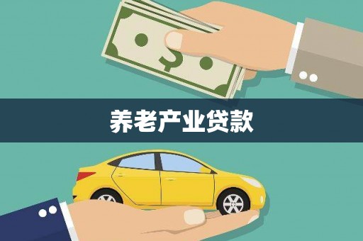 武平养老产业贷款