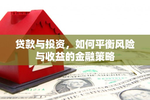 武平贷款与投资，如何平衡风险与收益的金融策略