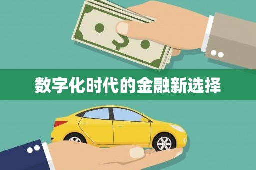 武平数字化时代的金融新选择